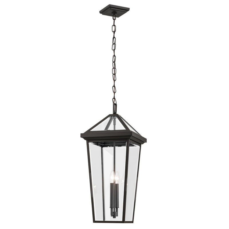 Kichler 59130OZ Two Light Outdoor Pendant, Olde Bronze (2)