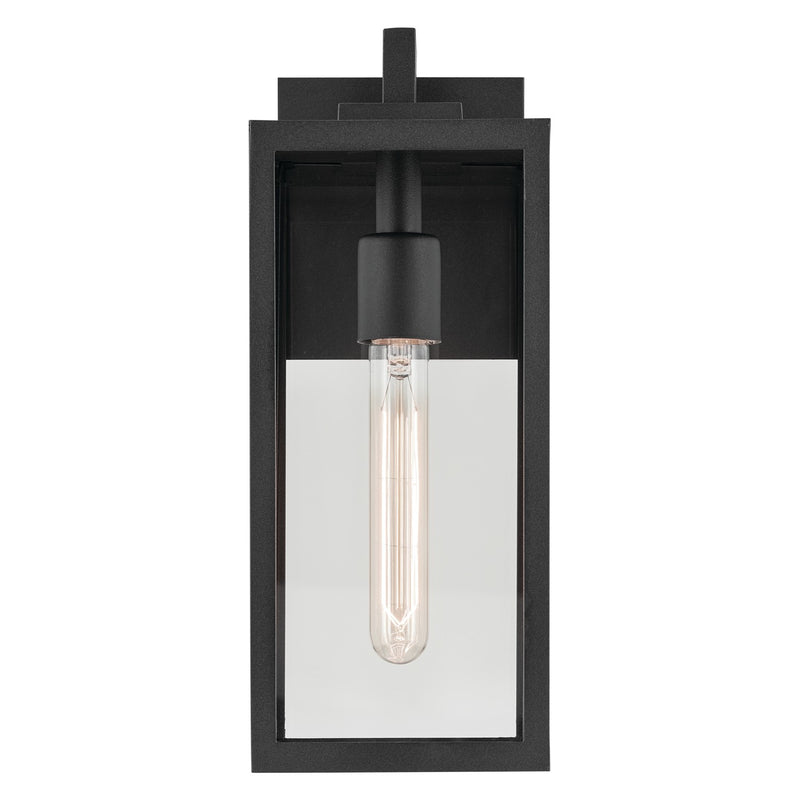 Kichler 59111BKT One Light Outdoor Wall Mount, Textured Black (2)
