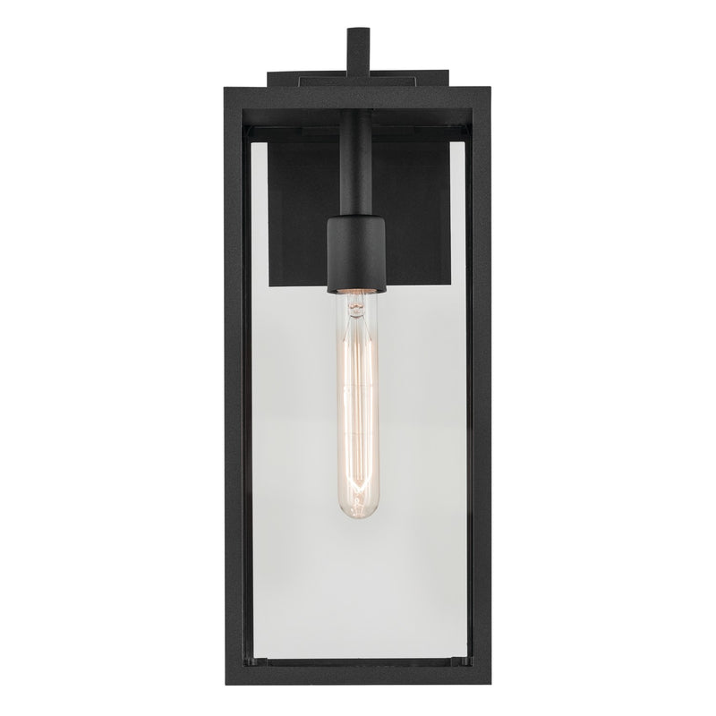 Kichler 59112BKT One Light Outdoor Wall Mount, Textured Black (2)