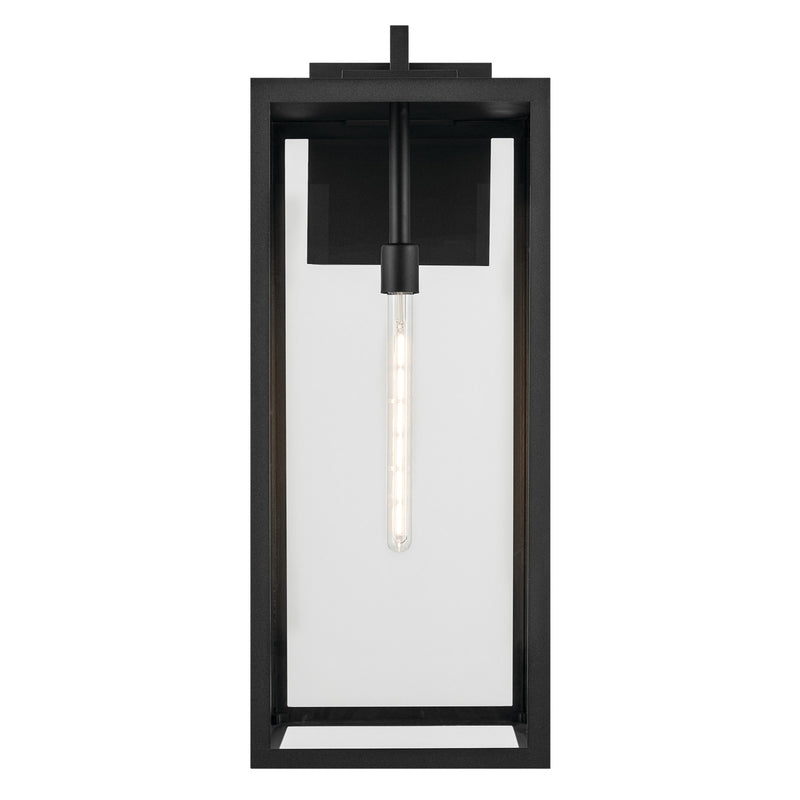 Kichler 59114BKT One Light Outdoor Wall Mount, Textured Black (2)