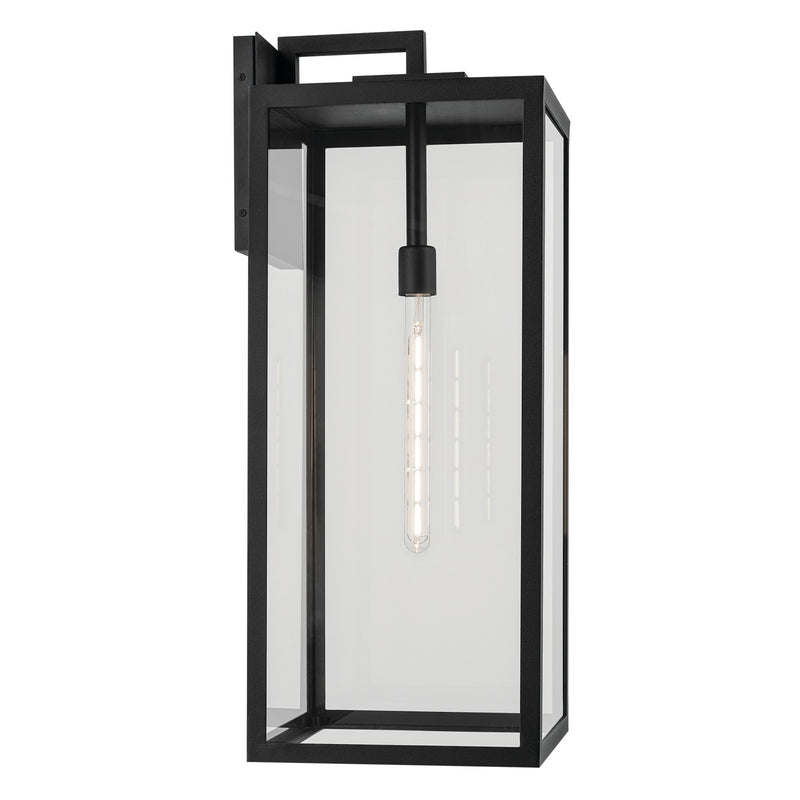 Kichler 59114BKT One Light Outdoor Wall Mount, Textured Black (3)