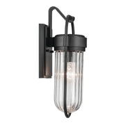 Kichler 59123BKT One Light Outdoor Wall Mount, Textured Black (3)