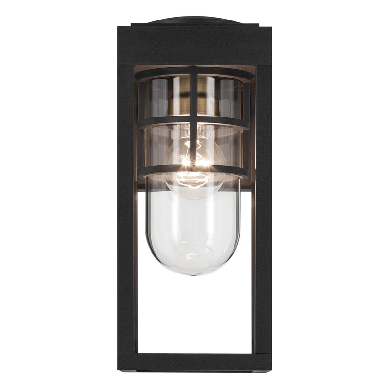 Kichler 59137BKT One Light Outdoor Wall Mount, Textured Black (2)
