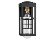 Kichler 59137BKT One Light Outdoor Wall Mount, Textured Black (6)