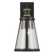 Kichler 59147BKT One Light Outdoor Wall Mount, Textured Black (2)