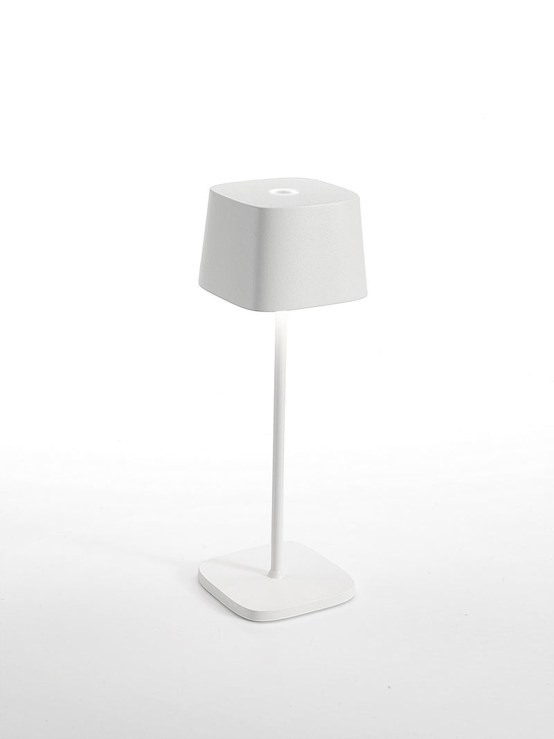 Zafferano LD0870B4 Ofelia LED Table Lamp, White Alternate Image.jpg