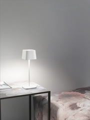 Zafferano LD0870B4 Ofelia LED Table Lamp, White Alternate Image 3.jpg