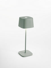 Zafferano LD0870G4 Ofelia LED Table Lamp, Sage Alternate Image.jpg