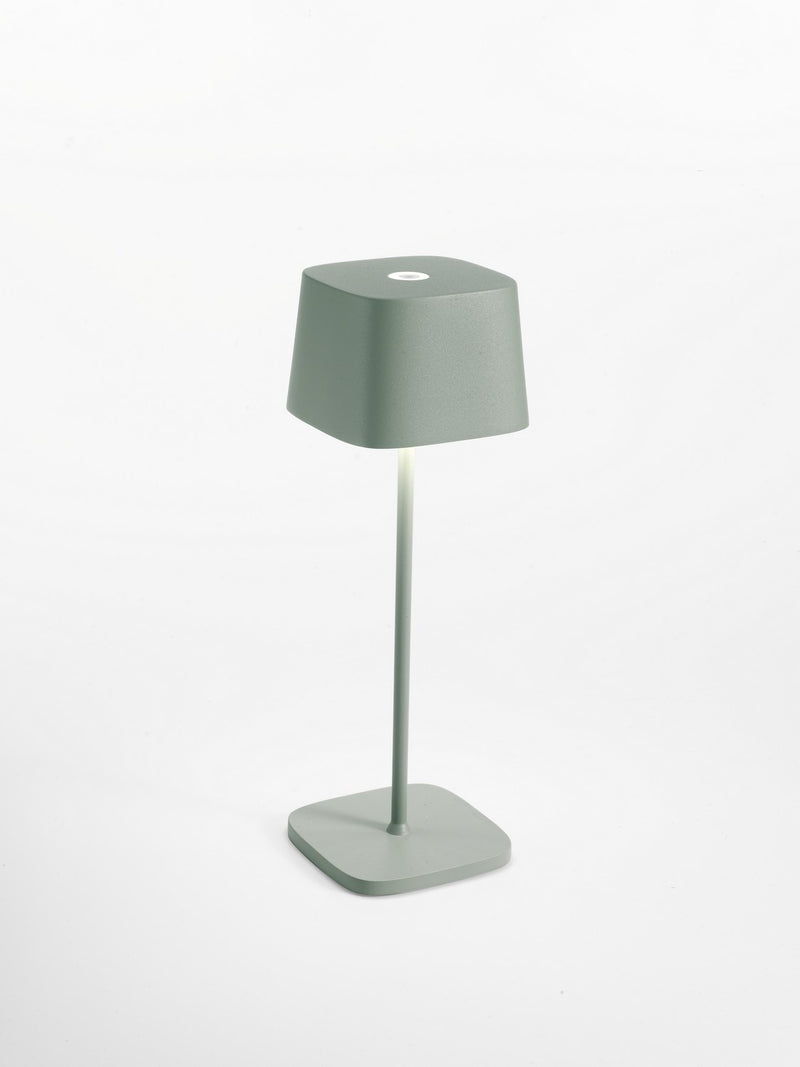Zafferano LD0870G4 Ofelia LED Table Lamp, Sage Alternate Image.jpg