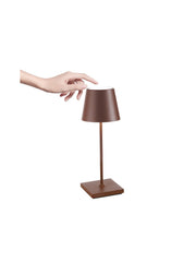 Zafferano LD0320R4 Poldina Pro LED Table Lamp, Rust Alternate Image 3.jpg