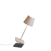 Zafferano LD0320S4 Poldina Pro LED Table Lamp, Sand Alternate Image 2.jpg