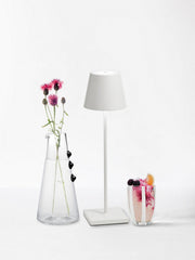 Zafferano LD0340B4 Poldina Pro LED Table Lamp, White Alternate Image 3.jpg