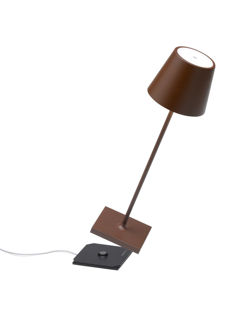 Zafferano LD0340R4 Poldina Pro LED Table Lamp, Rust Alternate Image 2.jpg