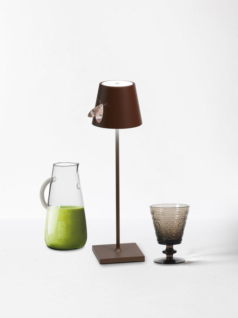 Zafferano LD0340R4 Poldina Pro LED Table Lamp, Rust Alternate Image 3.jpg