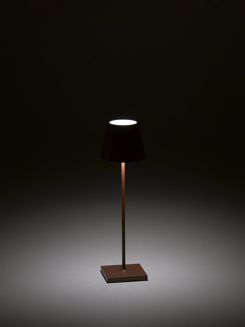 Zafferano LD0340R4 Poldina Pro LED Table Lamp, Rust Alternate Image 7.jpg