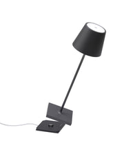 Zafferano LD0340N4 Poldina Pro LED Table Lamp, Dark grey Alternate Image 2.jpg