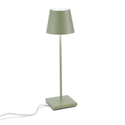 Zafferano LD0340G4 Poldina Pro LED Table Lamp, Sage Alternate Image.jpg