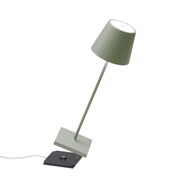 Zafferano LD0340G4 Poldina Pro LED Table Lamp, Sage Alternate Image 2.jpg