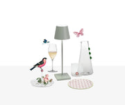Zafferano LD0340G4 Poldina Pro LED Table Lamp, Sage Alternate Image 4.jpg