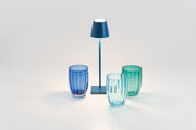 Zafferano LD0490K3 Poldina LED Table Lamp, Capri Blue Alternate Image 4.jpg