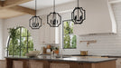 Capital Lighting AA1037MB Four Light Foyer Pendant, Matte Black (5)