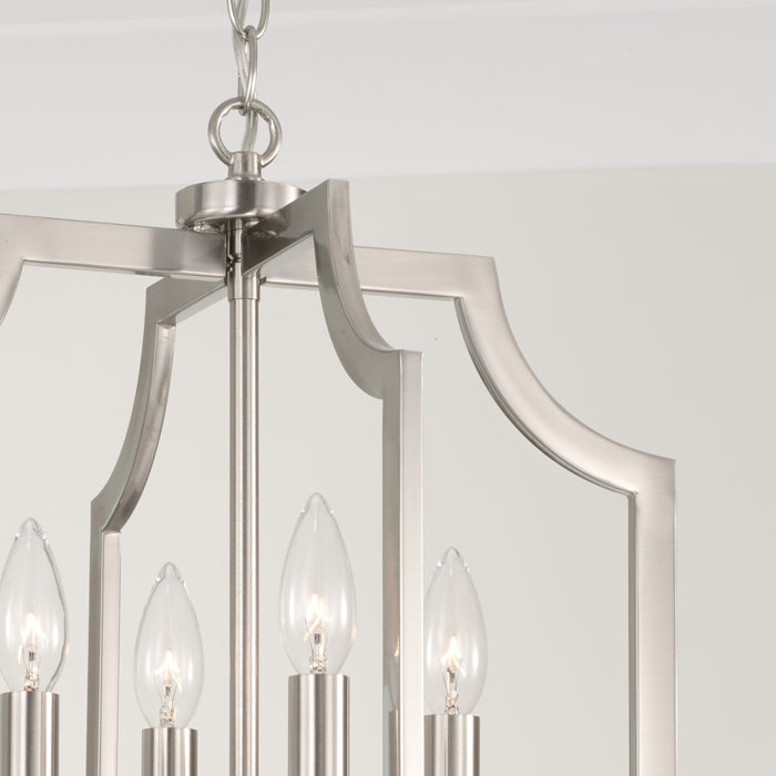 Capital Lighting AA1037BN Four Light Foyer Pendant, Brushed Nickel (3)