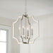 Capital Lighting AA1037BN Four Light Foyer Pendant, Brushed Nickel (4)