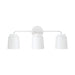 Capital Lighting AA1036WE Three Light Vanity, Matte White (2)