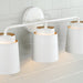Capital Lighting AA1036WE Three Light Vanity, Matte White (4)