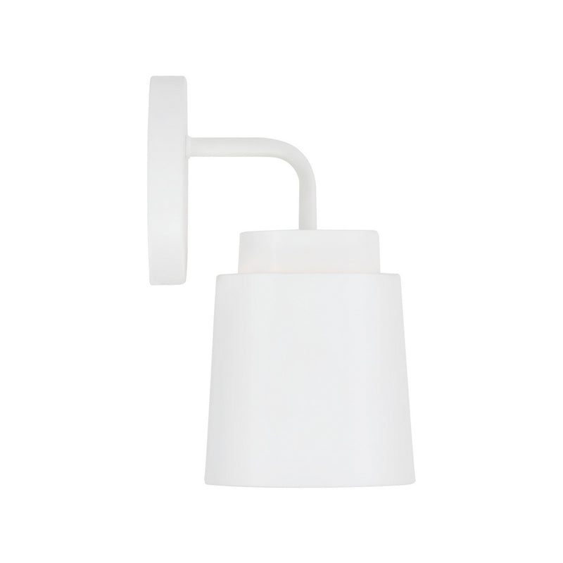 Capital Lighting AA1035WE One Light Wall Sconce, Matte White (3)