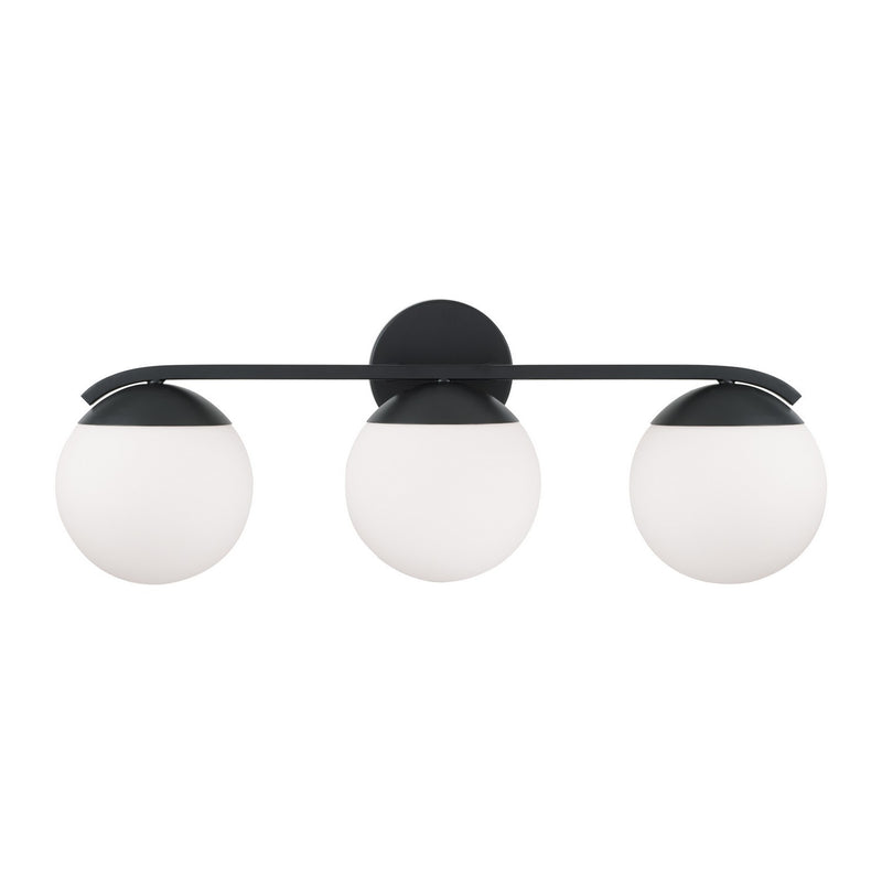 Capital Lighting AA1033MB Three Light Vanity, Matte Black (2)