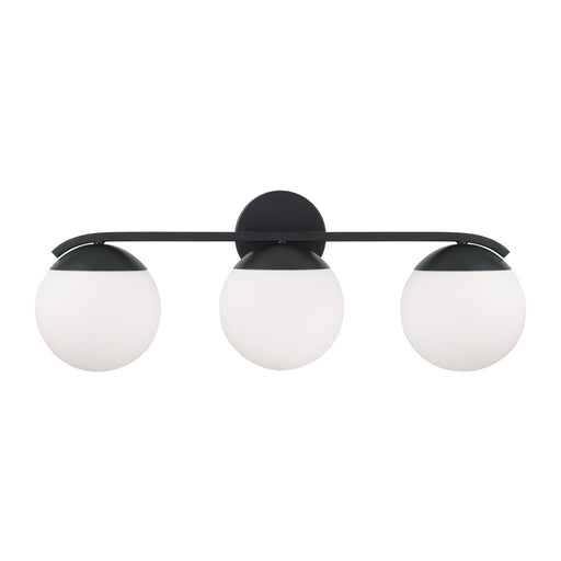Capital Lighting AA1033MB Three Light Vanity, Matte Black (2)