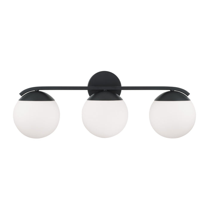 Capital Lighting AA1033MB Three Light Vanity, Matte Black (2)