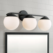 Capital Lighting AA1033MB Three Light Vanity, Matte Black (3)