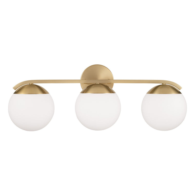 Capital Lighting AA1033MA Three Light Vanity, Matte Brass (2)