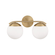 Capital Lighting AA1032MA Two Light Vanity, Matte Brass (2)