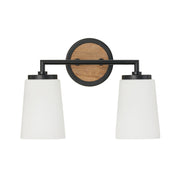 Capital Lighting 150821WK-546 Jonah Two Light Vanity, Light Wood and Matte Black Alternate Image 3.jpg