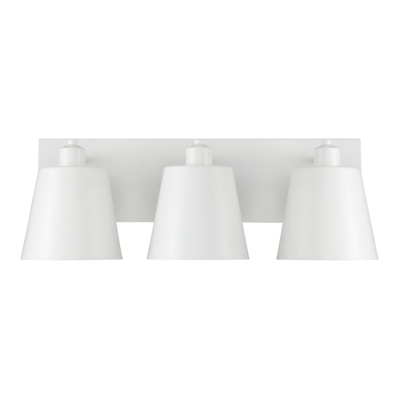 Capital Lighting 151331WE Alden Three Light Vanity, Matte White Alternate Image 3.jpg