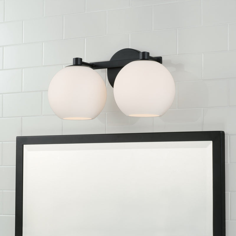 Capital Lighting 152121MB-548 Ansley Two Light Vanity, Matte Black Alternate Image 2.jpg
