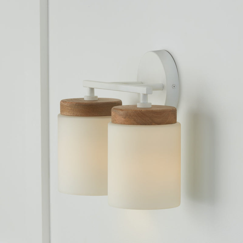 Capital Lighting 150921LT-547 Liam Two Light Vanity, Light Wood and White Alternate Image.jpg
