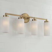 Capital Lighting 151741AD Alyssa Four Light Vanity, Aged Brass Alternate Image 2.jpg