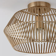 Capital Lighting 230311MA Kaiya One Light Semi-Flush Mount, Matte Brass Alternate Image.jpg