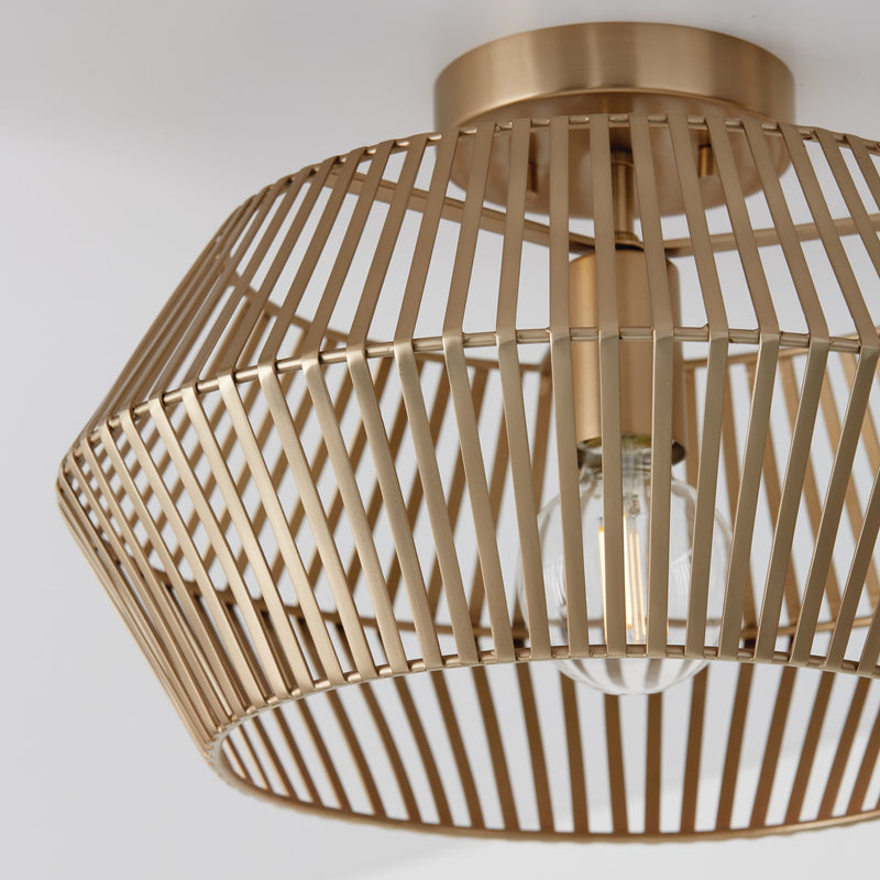 Capital Lighting 230311MA Kaiya One Light Semi-Flush Mount, Matte Brass Alternate Image.jpg