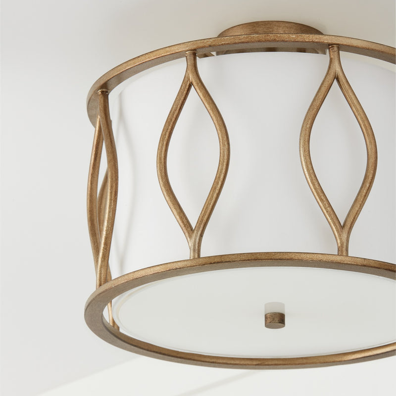 Capital Lighting 252531ML Cohen Three Light Semi-Flush Mount, Mystic Luster Alternate Image 3.jpg