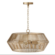 Capital Lighting 330341MA Kaiya Four Light Pendant, Matte Brass Alternate Image.jpg