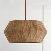 Capital Lighting 351041LW Nadeau Four Light Pendant, Light Wood and Patinaed Brass Alternate Image 6.jpg