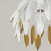 Capital Lighting 351811WE Margeaux One Light Pendant, Matte White Alternate Image 3.jpg