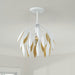 Capital Lighting 351811WE Margeaux One Light Pendant, Matte White Alternate Image 4.jpg