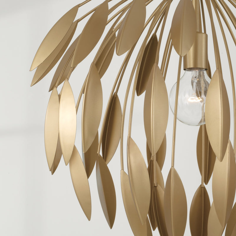 Capital Lighting 351812GF Margeaux One Light Pendant, Buffed Gold Alternate Image 2.jpg