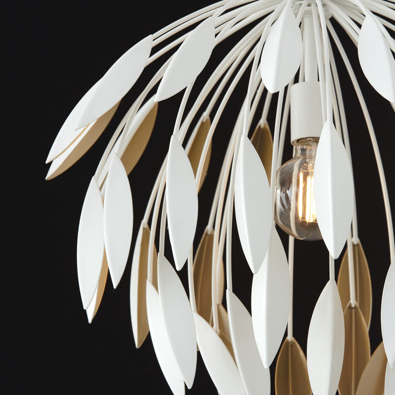 Capital Lighting 351812WE Margeaux One Light Pendant, Matte White Alternate Image 4.jpg